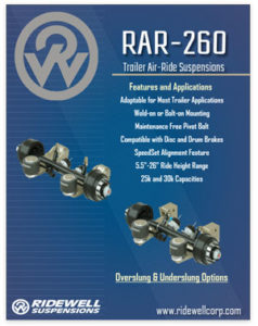 RAR-260 - Ridewell Suspensions